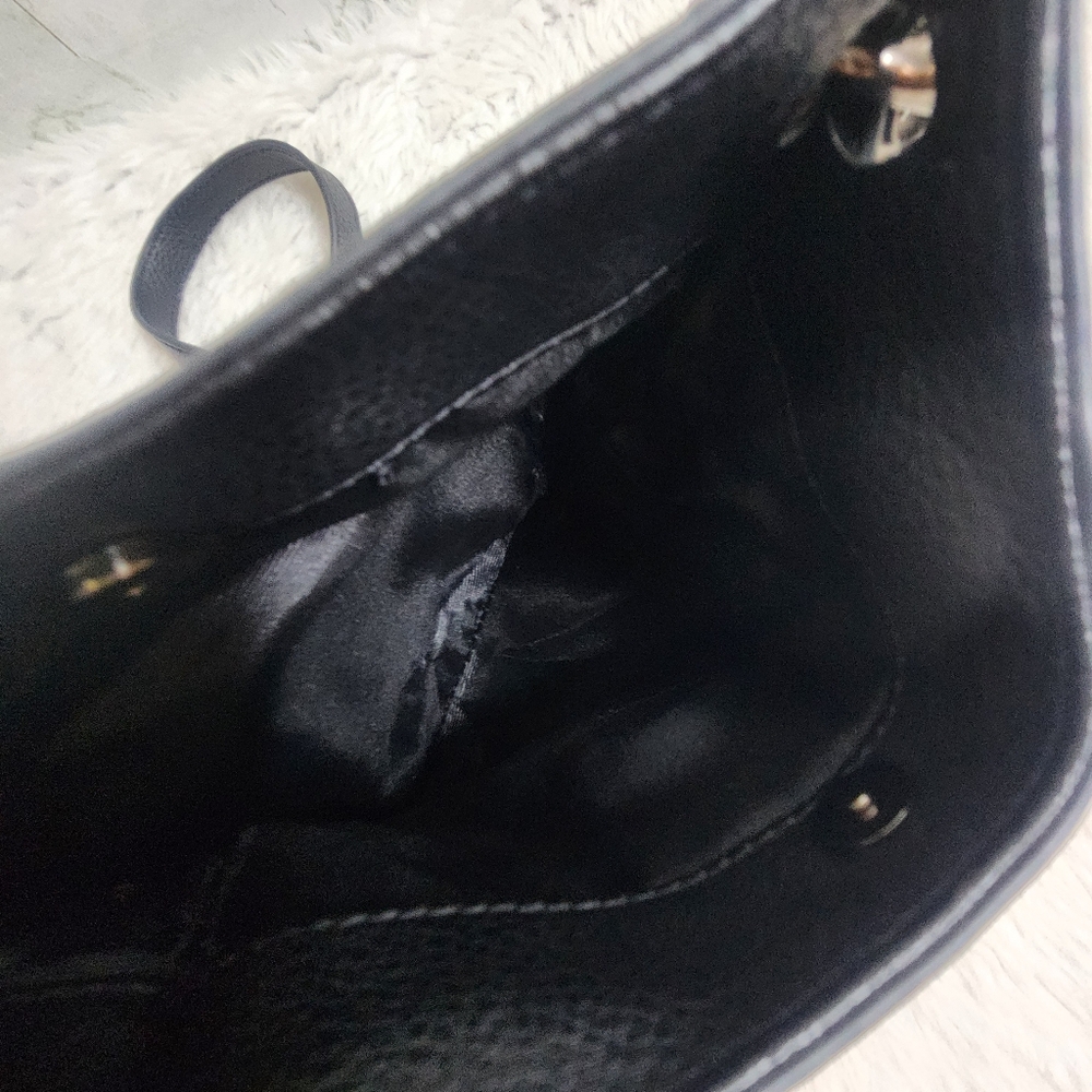 CLEMENTS RIBEIRO Black Leather Crossbody - Picture 10 of 13